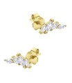 Gorgeous CZ Stone Silver Stud Earring STS-6248
